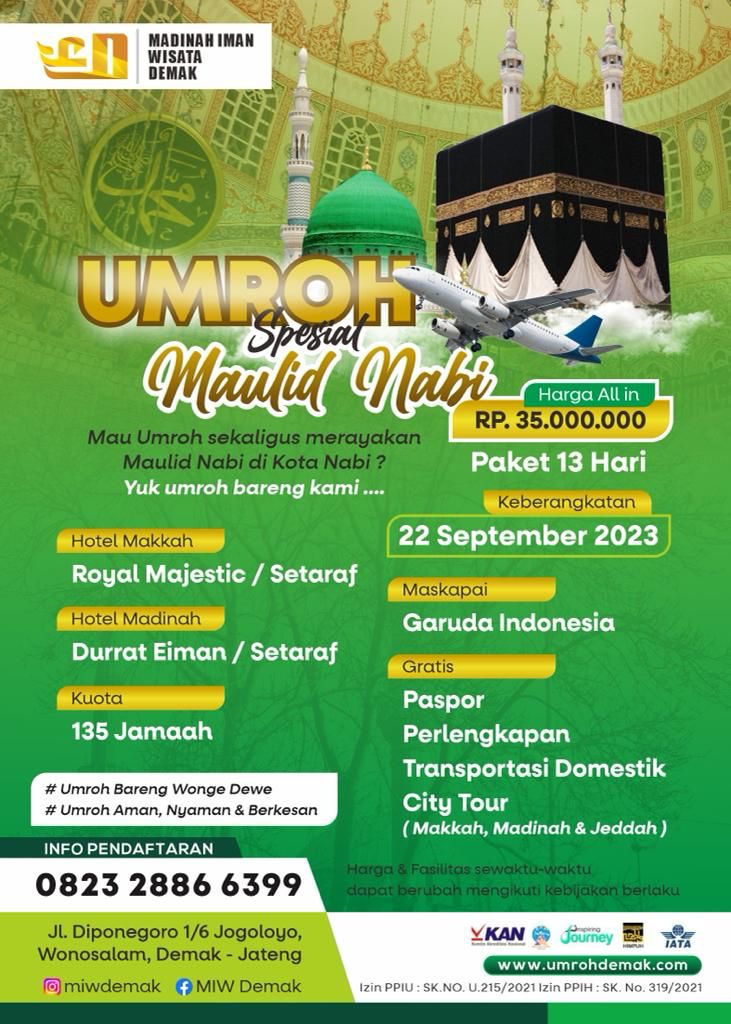 Paket Spesial Maulid Nabi